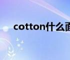 cotton什么面料成分 linen是什么面料 