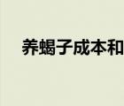 养蝎子成本和利润 养一万支蝎子的利润 