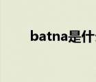 batna是什么意思 bats是什么意思 