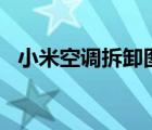 小米空调拆卸图解法 小米1999空调拆解评测 