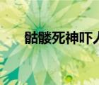 骷髅死神吓人 骷髅死神拿着镰刀大图 