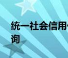 统一社会信用代码查询 统一信用代码怎么查询 