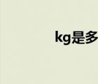 kg是多少斤重 kg是多少斤 