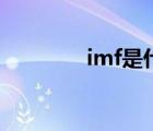 imf是什么品牌 imf是什么 