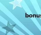 bonuses 翻译 bonuses 